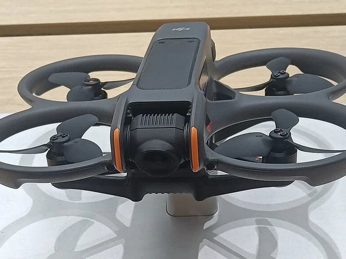 DJI Avata FPV drone with propeller guards